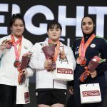 سه مدال برنز برای کیژان مقصودی در دسته ۸۷ کیلوگرم بانوان