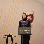Video of Maryam Keshtkar being awarded the Asian Bronze Medal