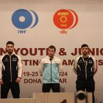 Pictures from the competition and awarding of the Asian Championship medals to Abbaspour and Salehipour