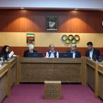 Dr. Anoushirvani’s remarks at the end of a specialized meeting at the National Olympic Committee